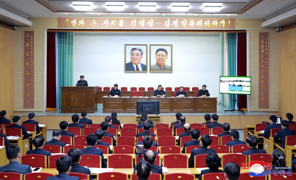 Enlarged Plenary Meetings of Party Committees Held at Ministries and National Agencies of DPRK