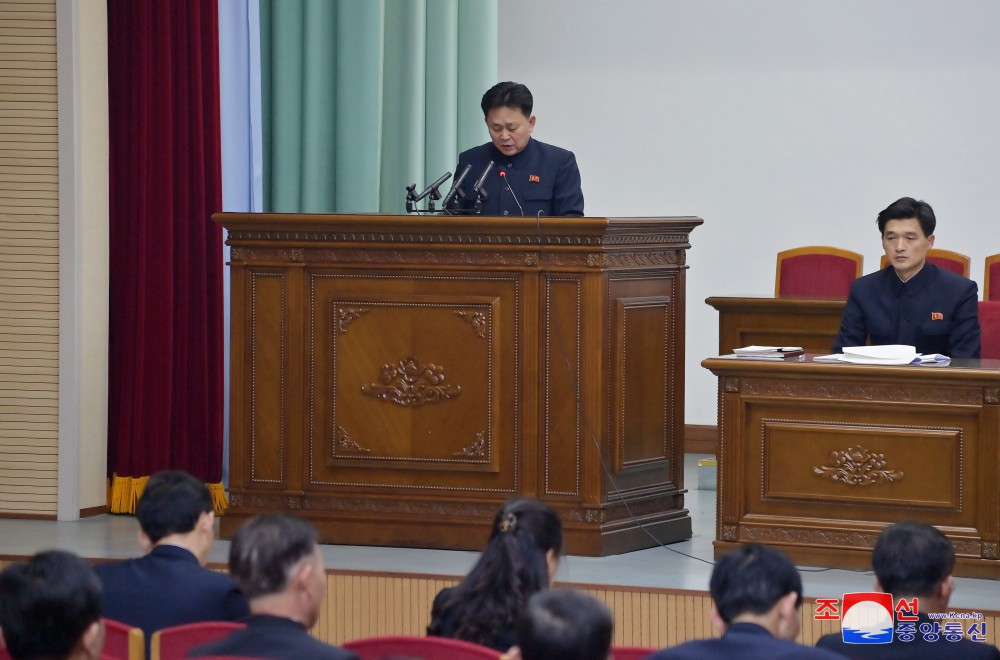 Enlarged Plenary Meetings of Party Committees Held at Ministries and National Agencies of DPRK