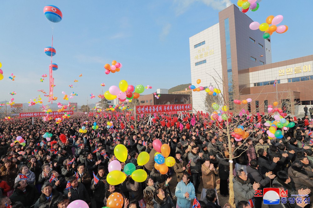 Regional-Industry Factories Inaugurated in Yonthan County of DPRK