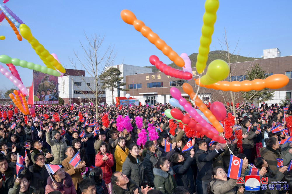 Regional-Industry Factories Inaugurated in Yonthan County of DPRK