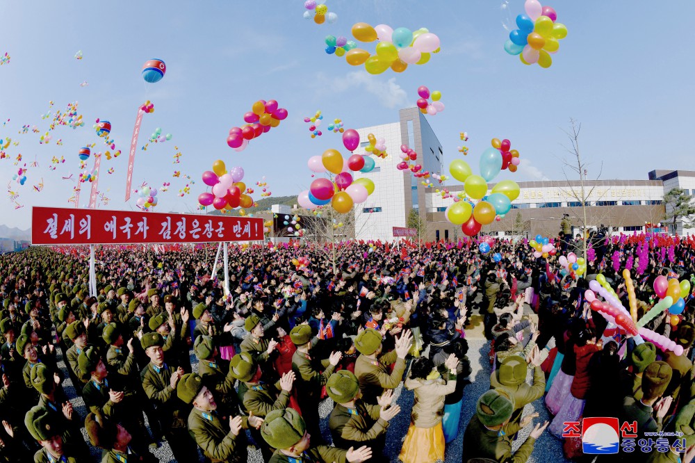 Regional-Industry Factories Inaugurated in Yonthan County of DPRK