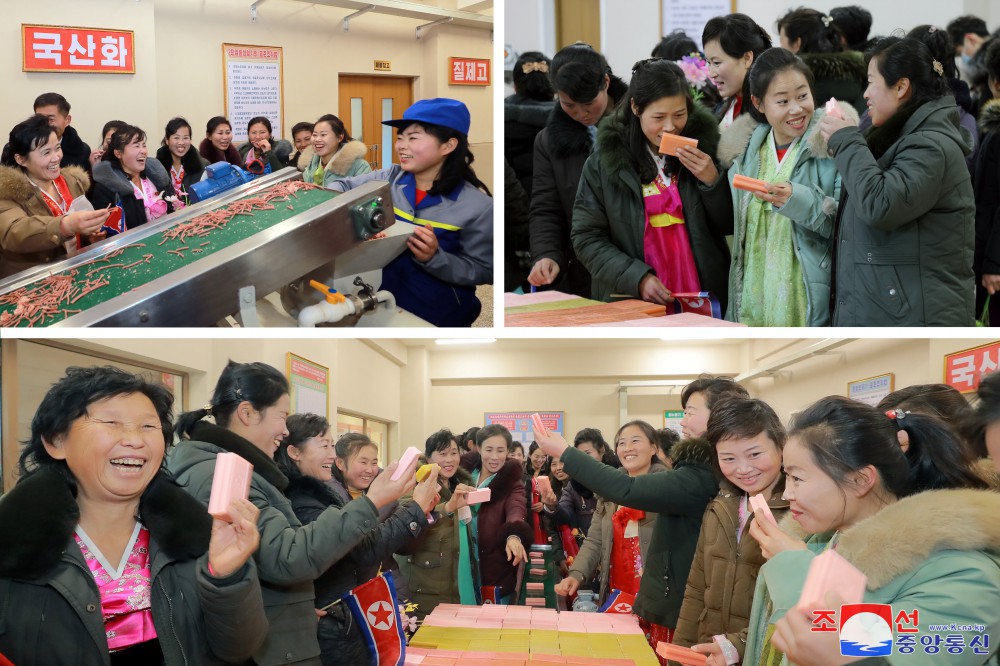 Regional-Industry Factories Inaugurated in Yonthan County of DPRK