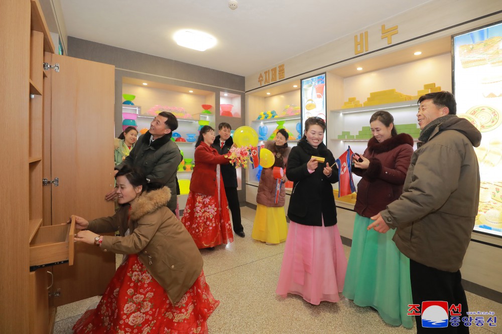 Regional-Industry Factories Inaugurated in Yonthan County of DPRK