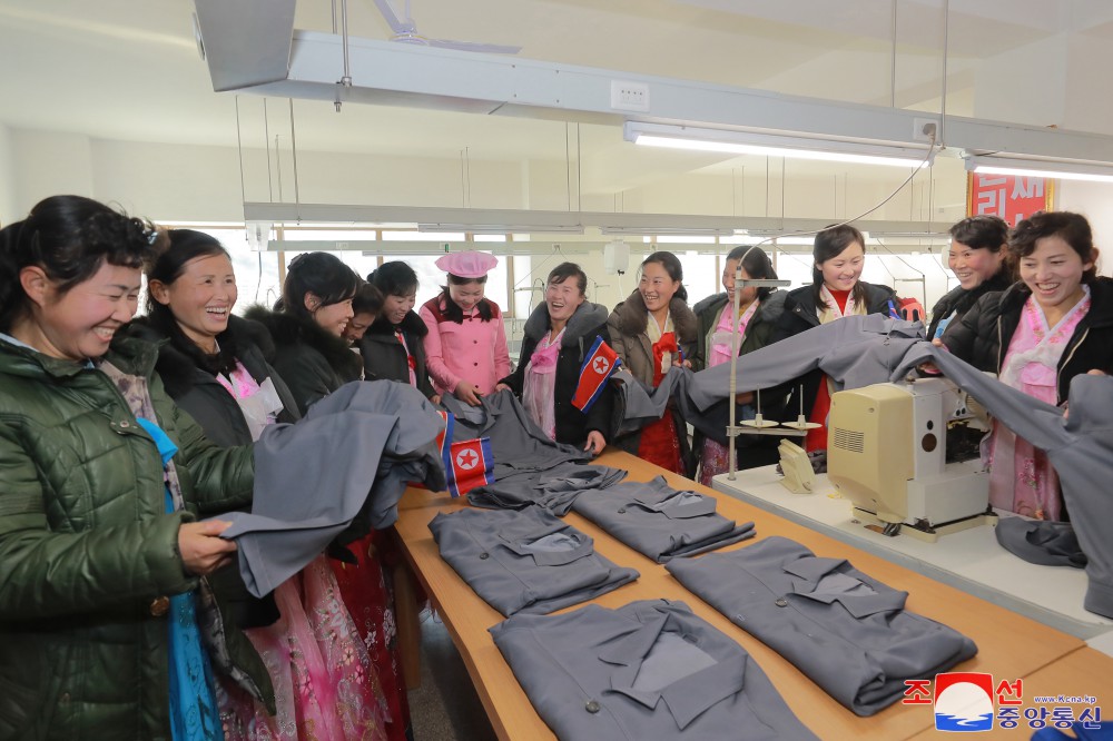 Regional-Industry Factories Inaugurated in Yonthan County of DPRK