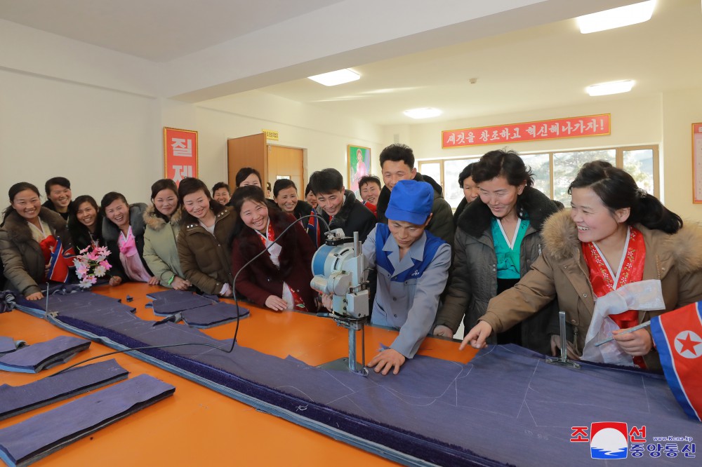 Regional-Industry Factories Inaugurated in Yonthan County of DPRK