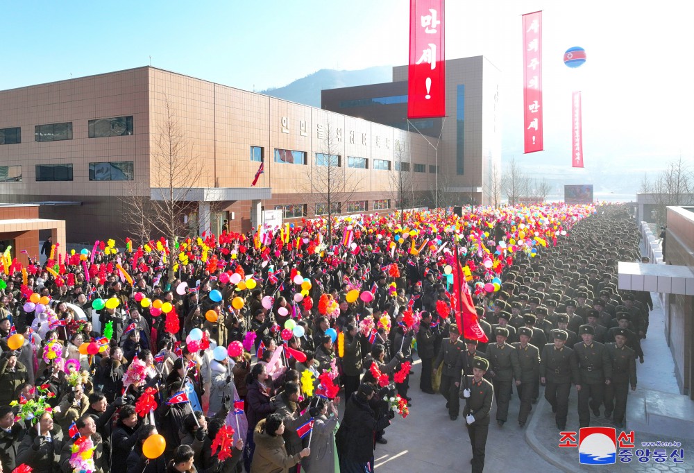 Modern Regional-industry Factories Built in Usi County of DPRK