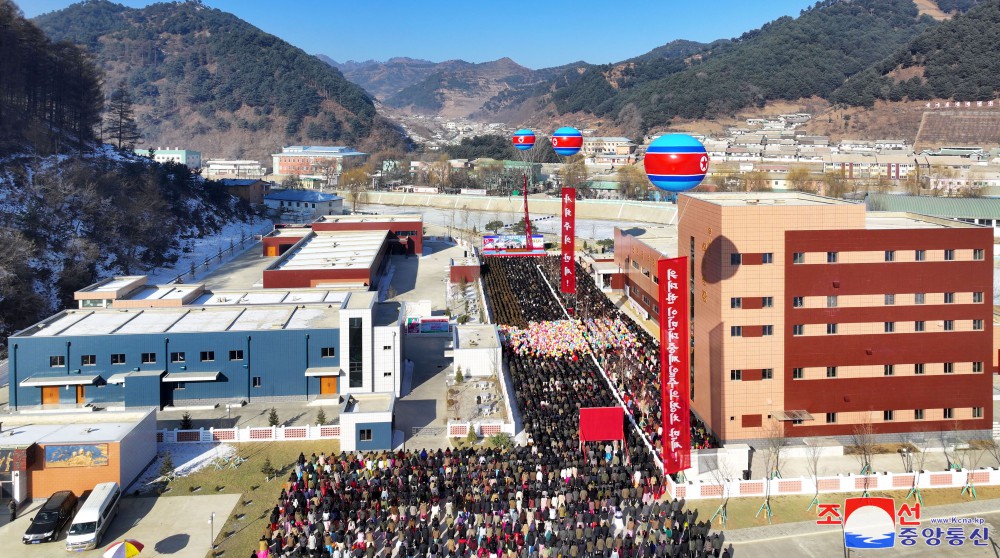 Modern Regional-industry Factories Built in Usi County of DPRK