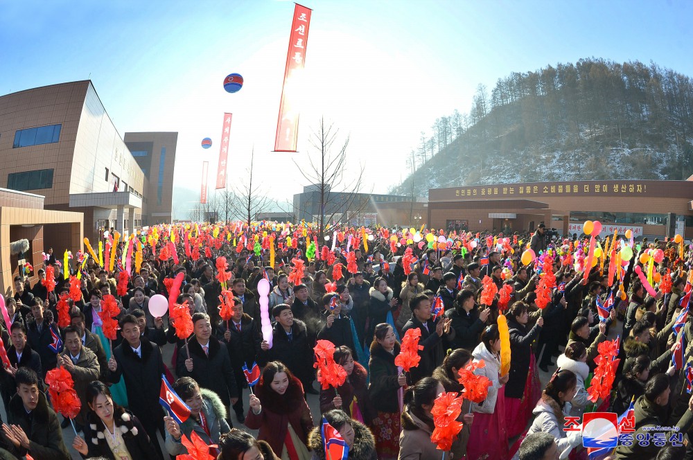 Modern Regional-industry Factories Built in Usi County of DPRK