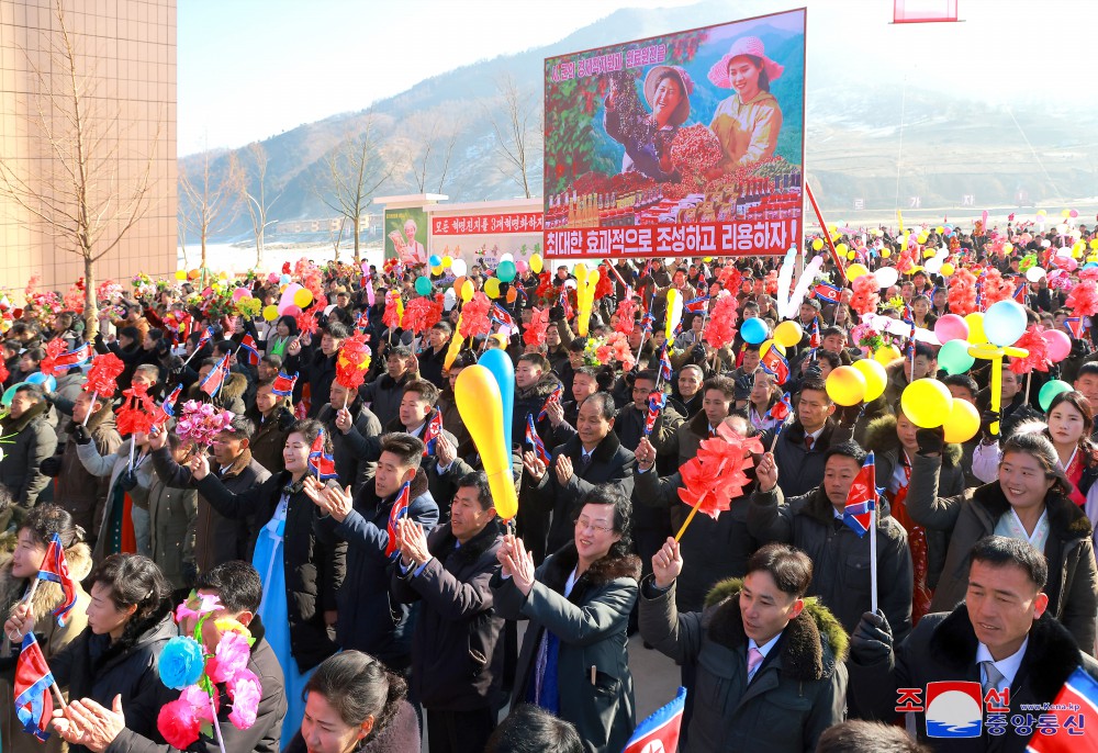 Modern Regional-industry Factories Built in Usi County of DPRK