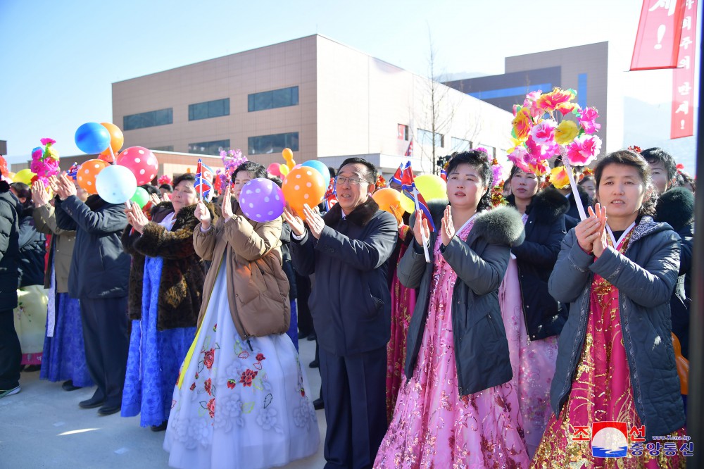 Modern Regional-industry Factories Built in Usi County of DPRK