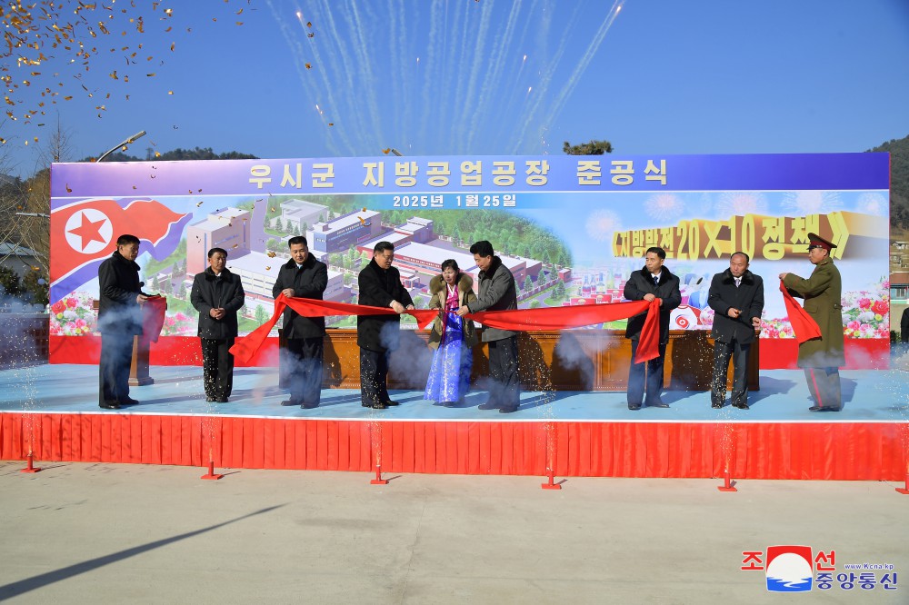 Modern Regional-industry Factories Built in Usi County of DPRK