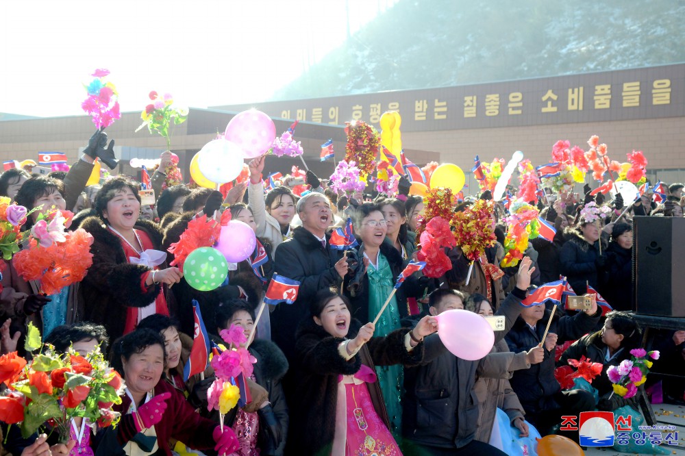 Modern Regional-industry Factories Built in Usi County of DPRK