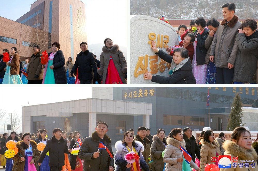 Modern Regional-industry Factories Built in Usi County of DPRK