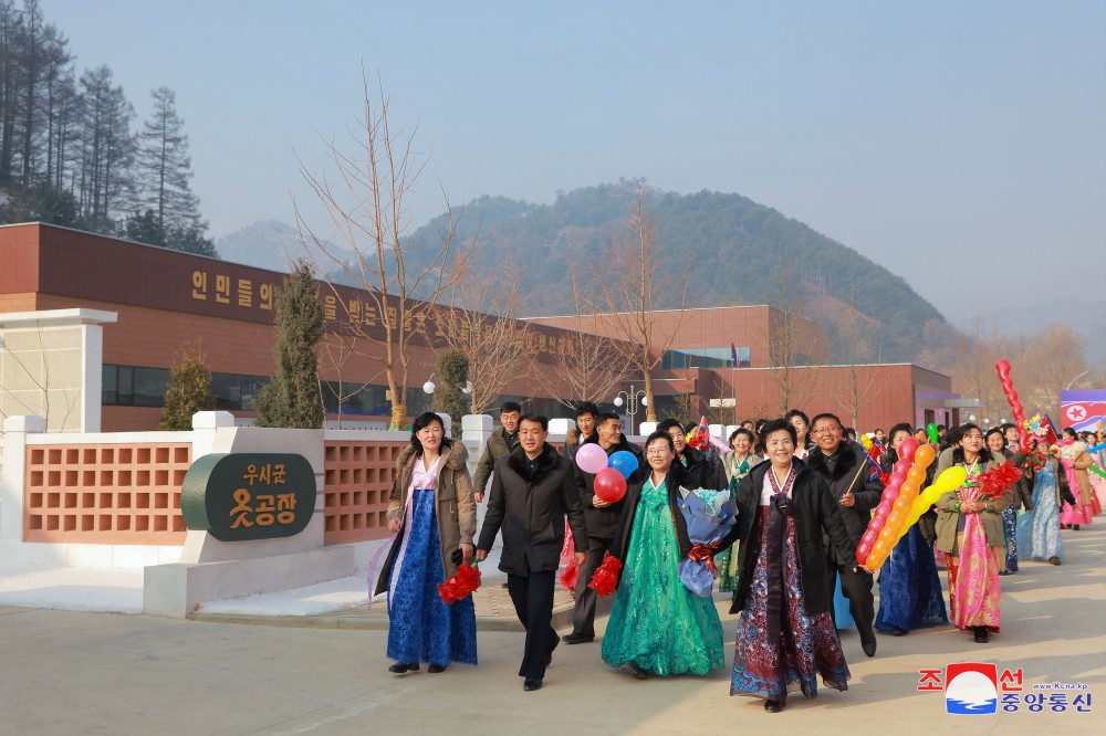 Modern Regional-industry Factories Built in Usi County of DPRK