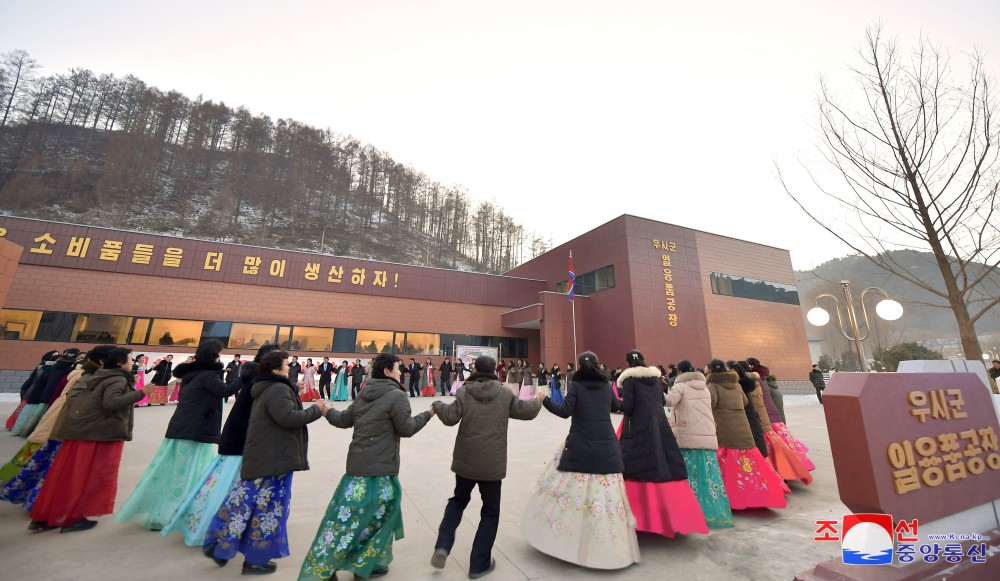 Modern Regional-industry Factories Built in Usi County of DPRK