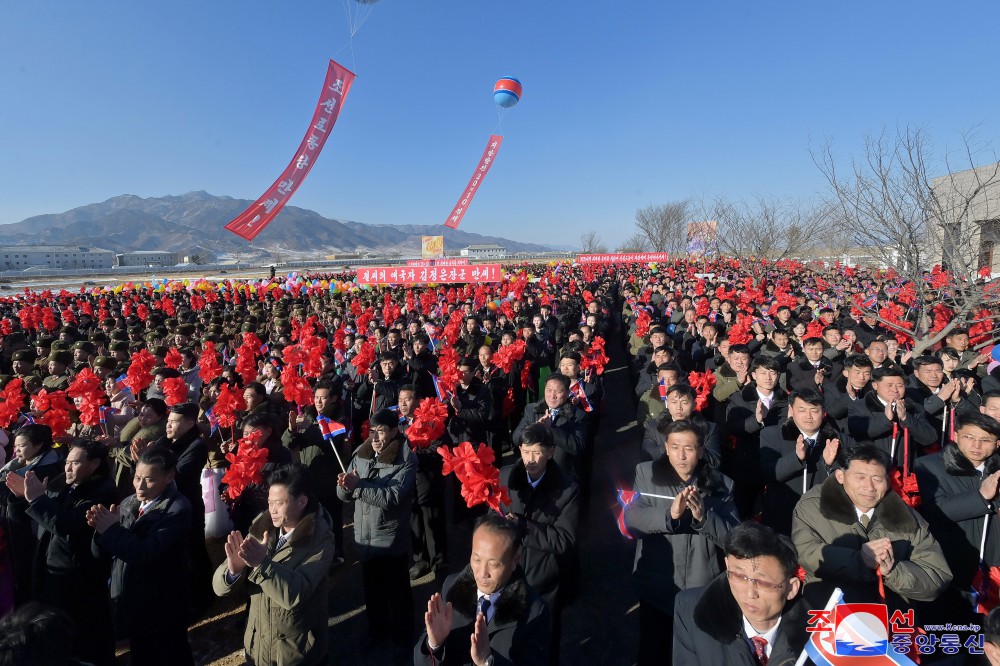 Regional-industry Factories Inaugurated in Kosan County of DPRK