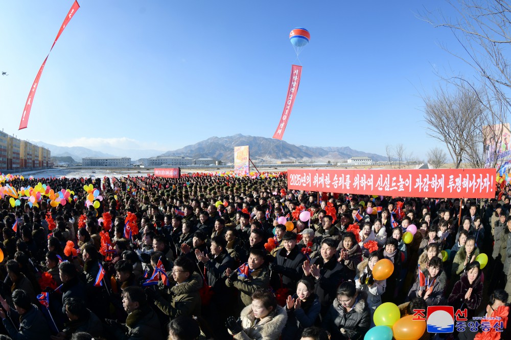 Regional-industry Factories Inaugurated in Kosan County of DPRK