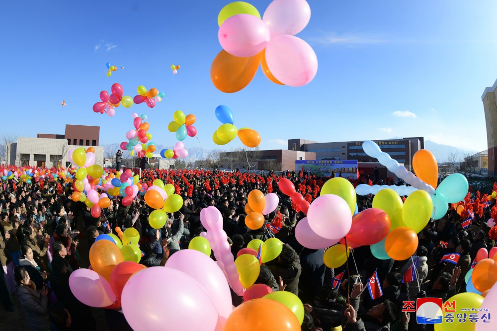 Regional-industry Factories Inaugurated in Kosan County of DPRK