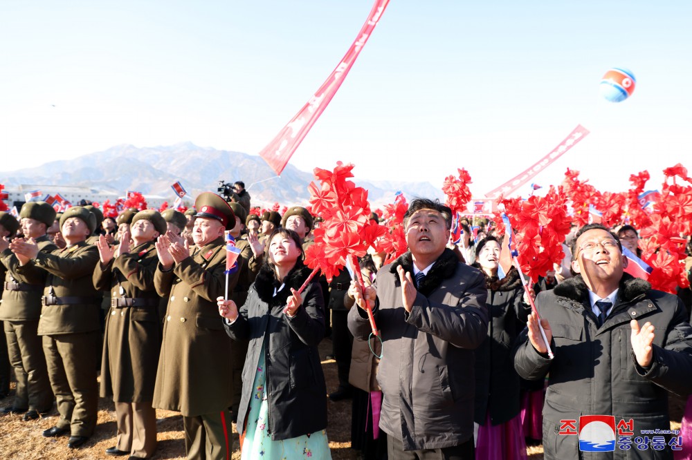 Regional-industry Factories Inaugurated in Kosan County of DPRK