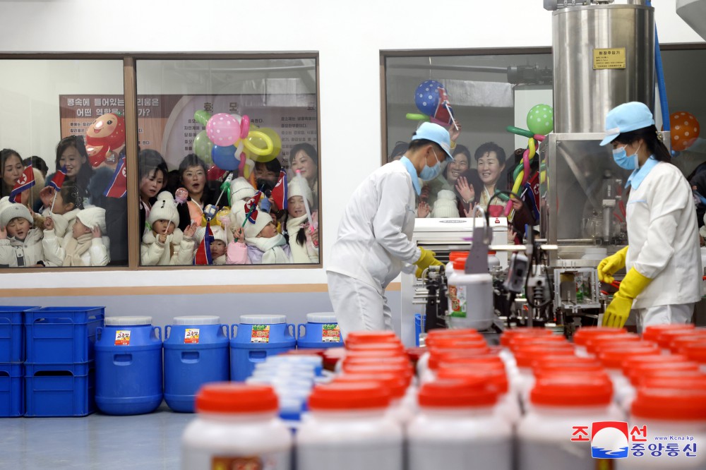 Regional-industry Factories Inaugurated in Kosan County of DPRK