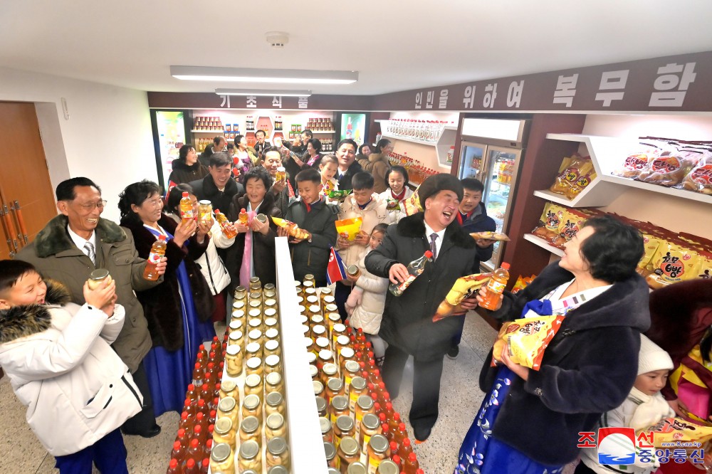 Regional-industry Factories Inaugurated in Kosan County of DPRK