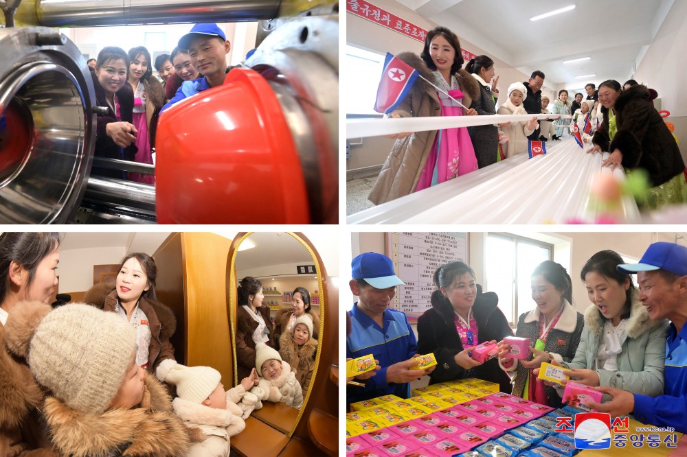 Regional-industry Factories Inaugurated in Kosan County of DPRK