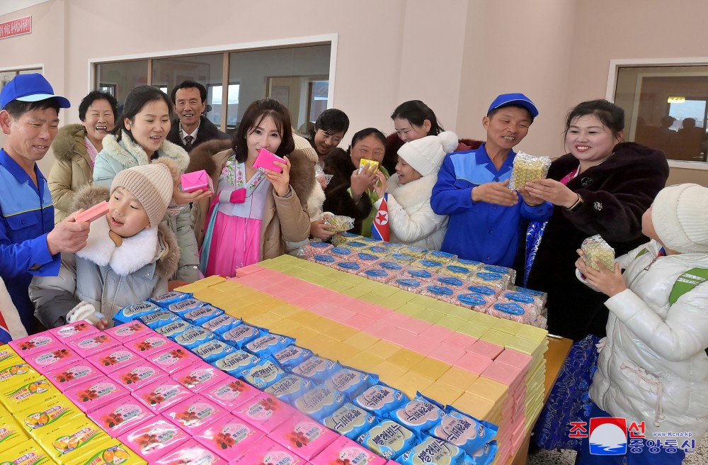 Regional-industry Factories Inaugurated in Kosan County of DPRK