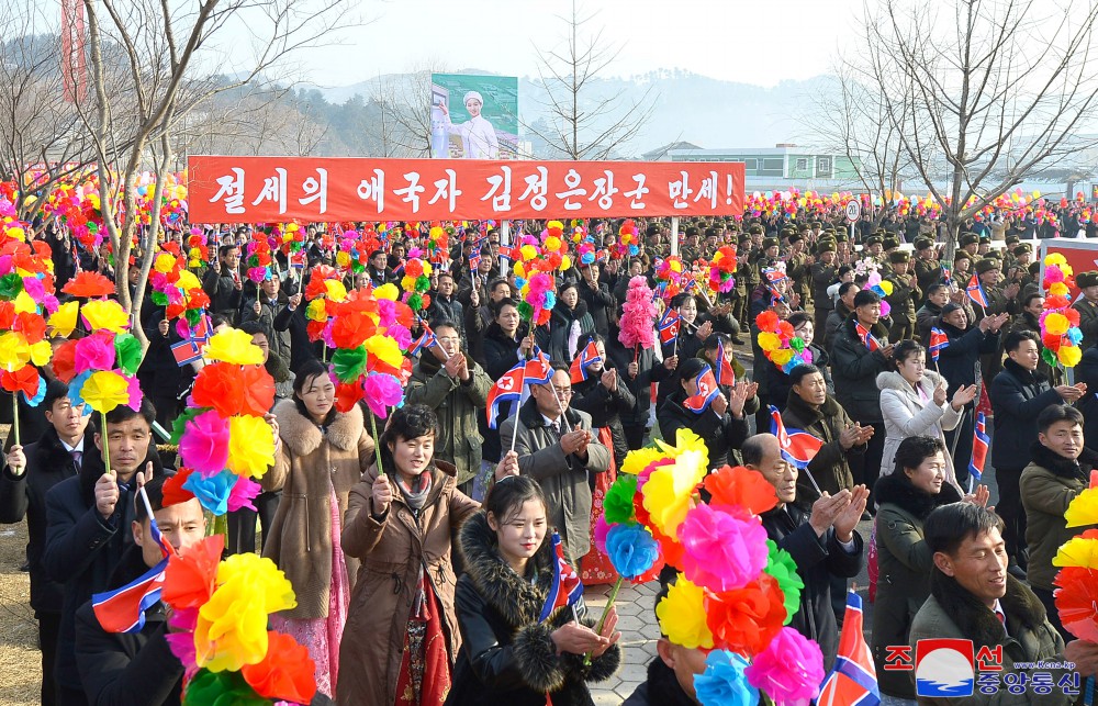 People of Jangphung County, Kaesong Municipality of DPRK Celebrate Inauguration of Regional-Industry Factories