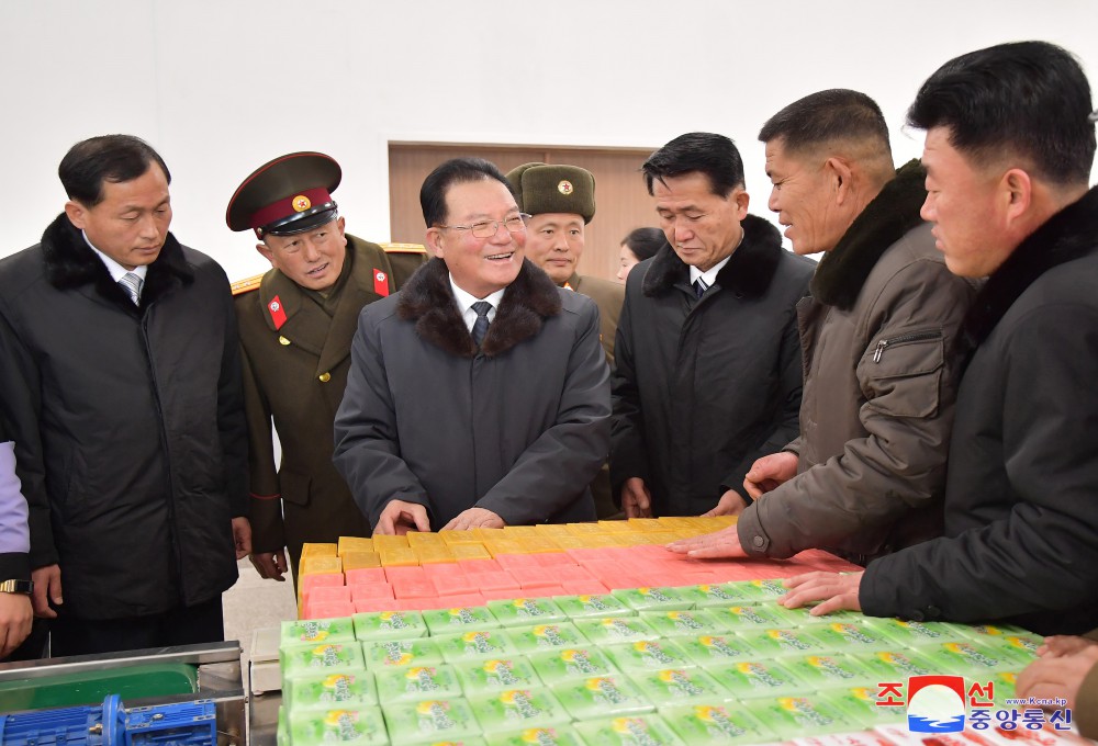 People of Jangphung County, Kaesong Municipality of DPRK Celebrate Inauguration of Regional-Industry Factories