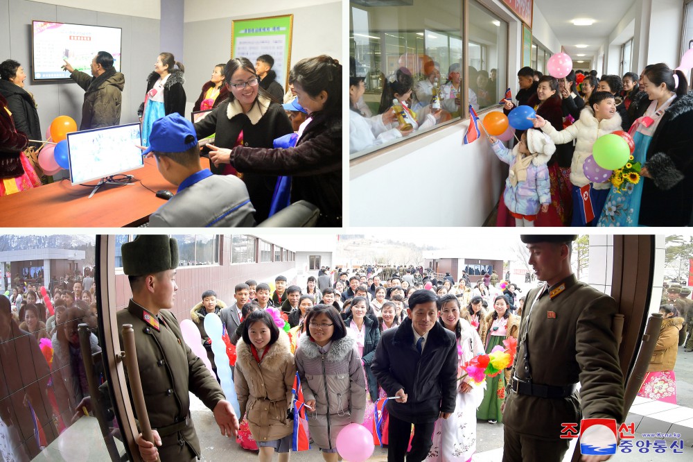 People of Jangphung County, Kaesong Municipality of DPRK Celebrate Inauguration of Regional-Industry Factories