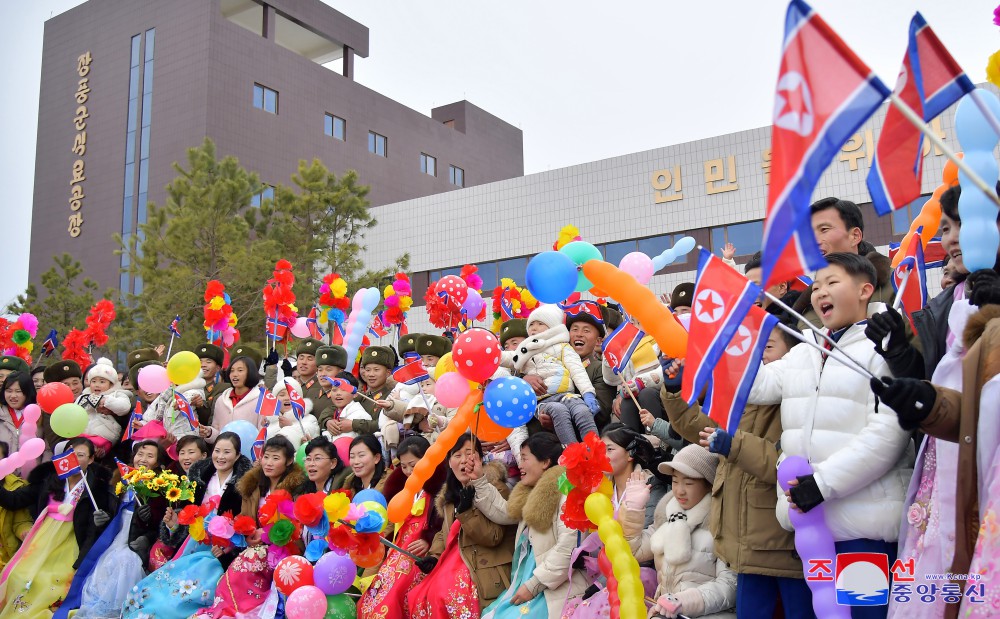 People of Jangphung County, Kaesong Municipality of DPRK Celebrate Inauguration of Regional-Industry Factories