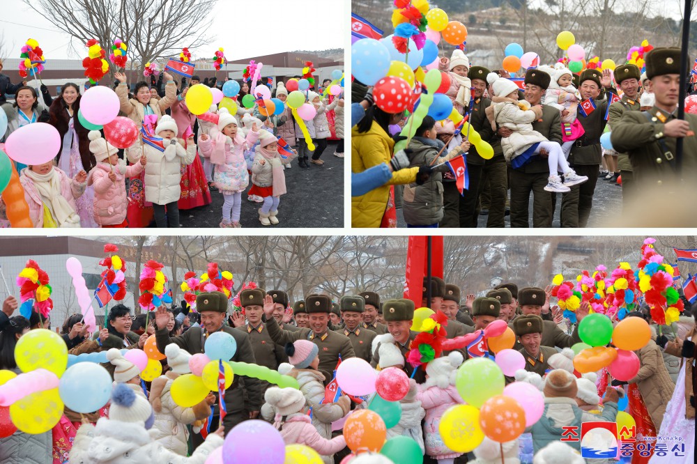 People of Jangphung County, Kaesong Municipality of DPRK Celebrate Inauguration of Regional-Industry Factories