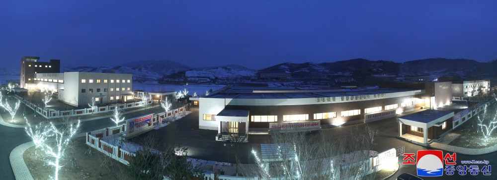 People of Jangphung County, Kaesong Municipality of DPRK Celebrate Inauguration of Regional-Industry Factories