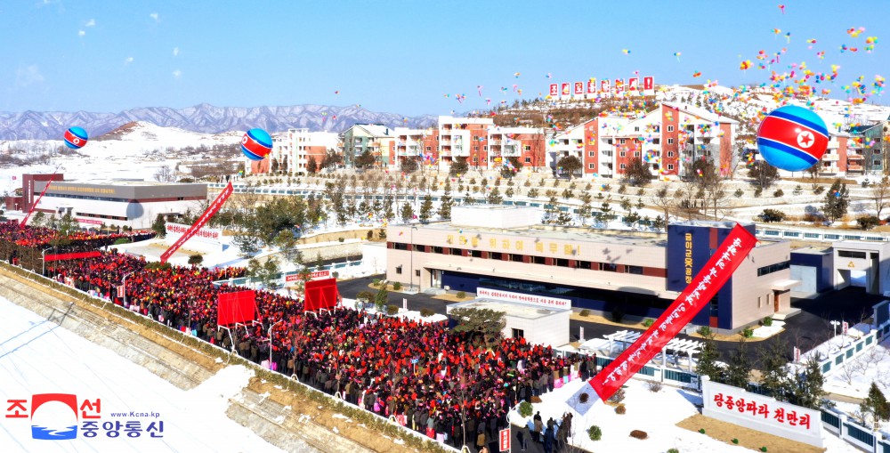 Regional-industry Factories Inaugurated in Kumya County of DPRK