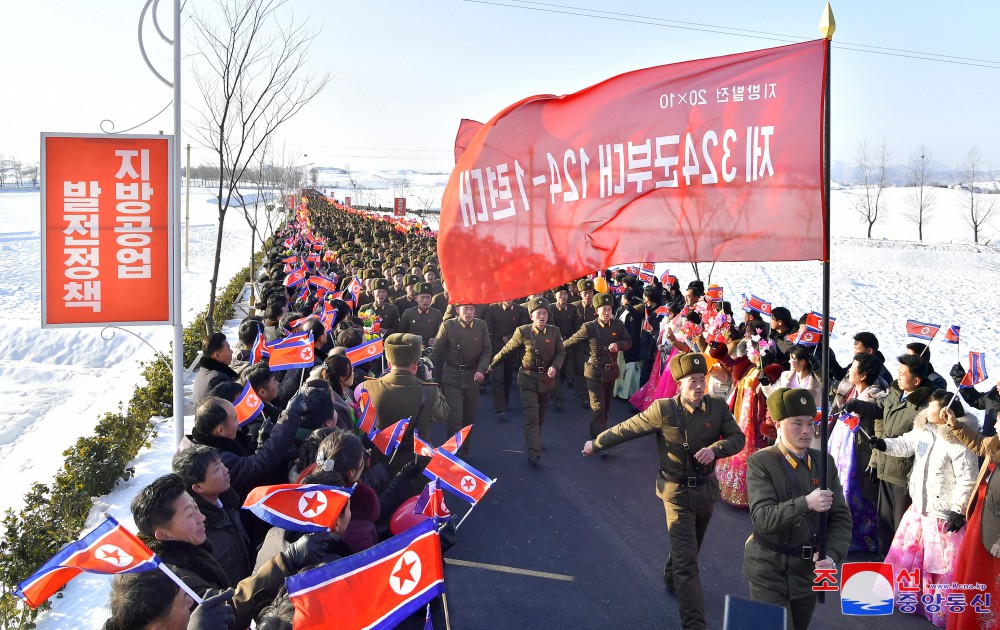 Regional-industry Factories Inaugurated in Kumya County of DPRK