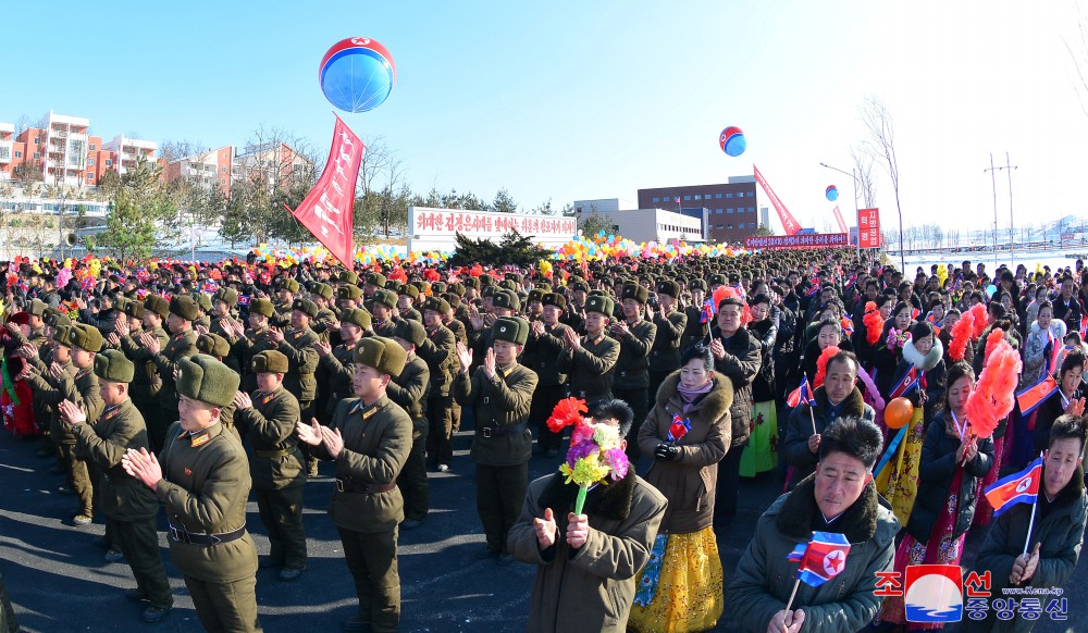 Regional-industry Factories Inaugurated in Kumya County of DPRK