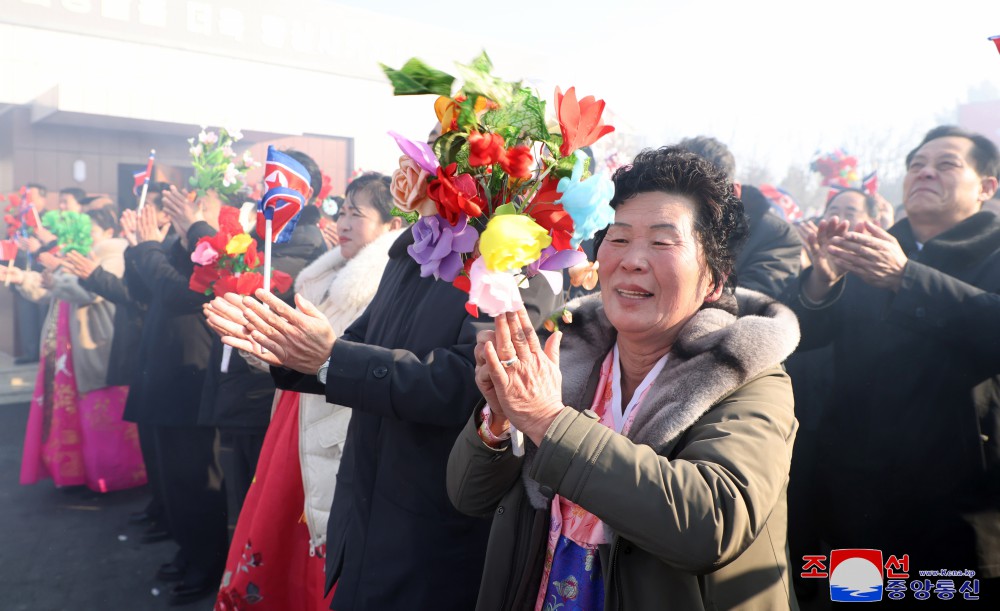 Regional-industry Factories Inaugurated in Kumya County of DPRK