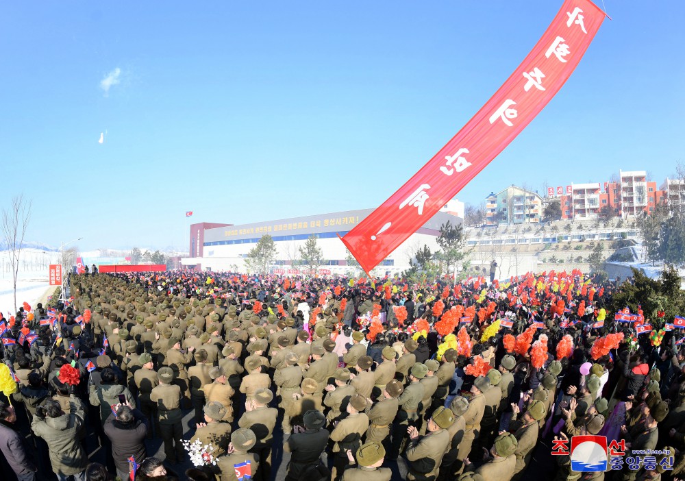 Regional-industry Factories Inaugurated in Kumya County of DPRK