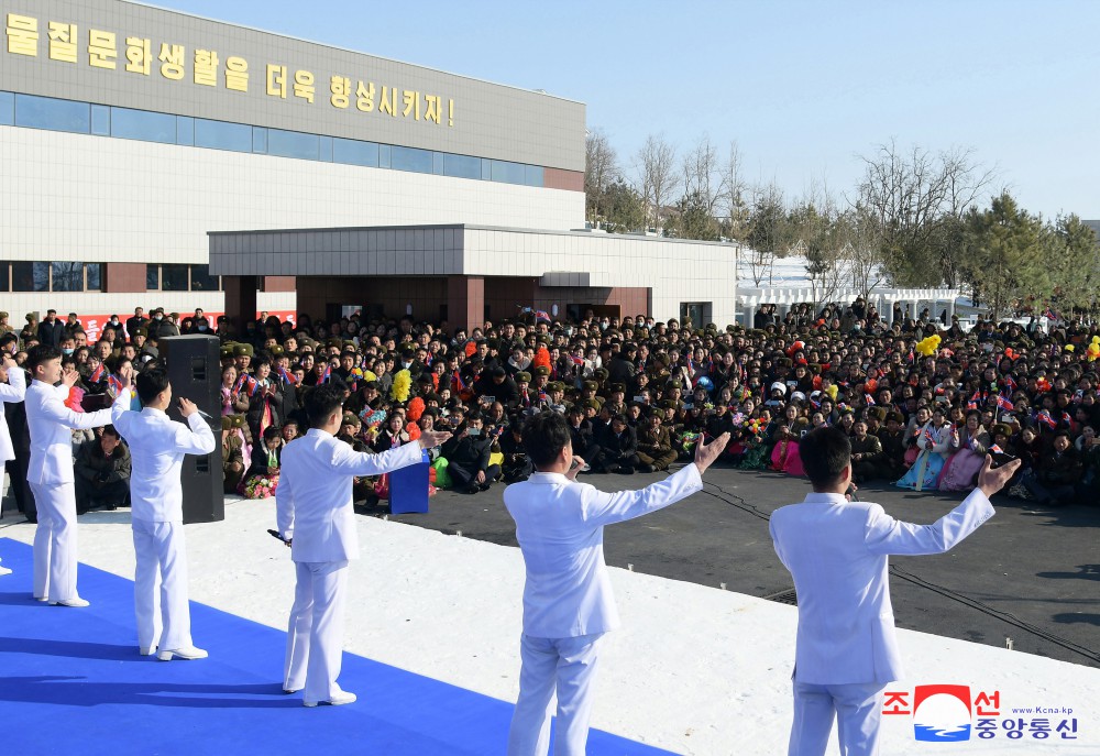 Regional-industry Factories Inaugurated in Kumya County of DPRK