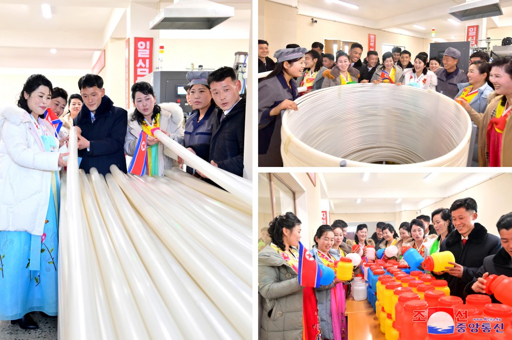 Regional-industry Factories Inaugurated in Kumya County of DPRK