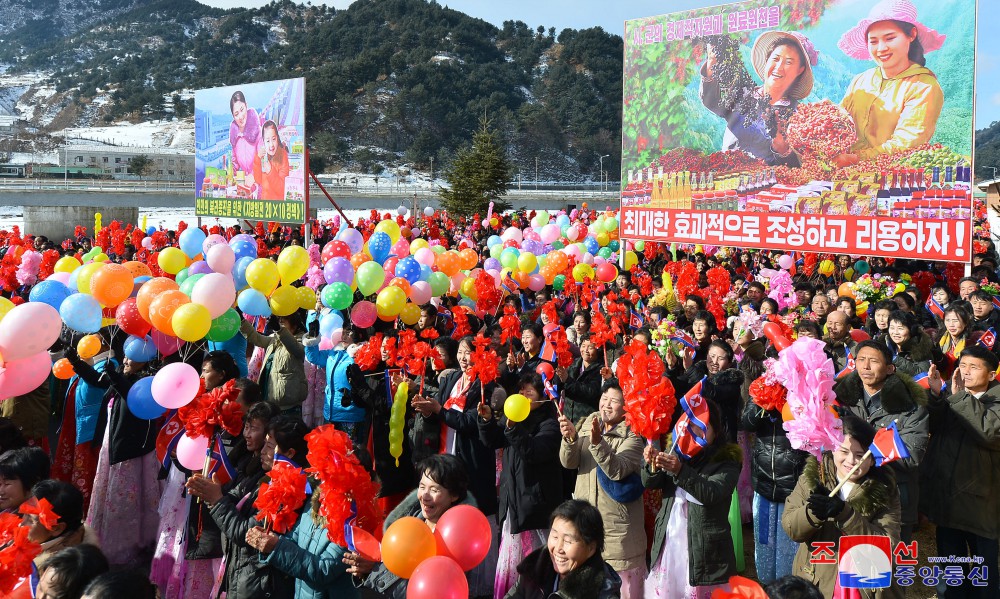 Regional-industry Factories Inaugurated in Tongsin County of DPRK