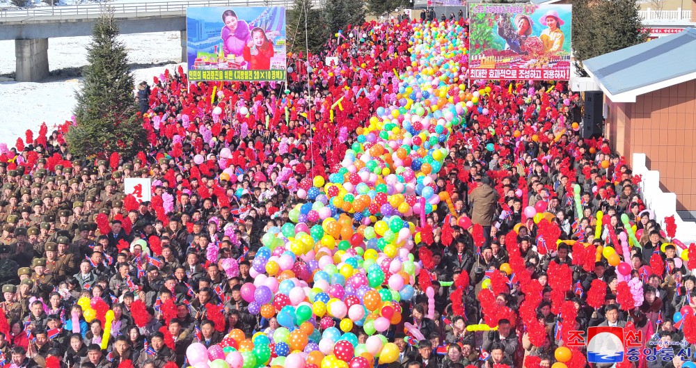 Regional-industry Factories Inaugurated in Tongsin County of DPRK