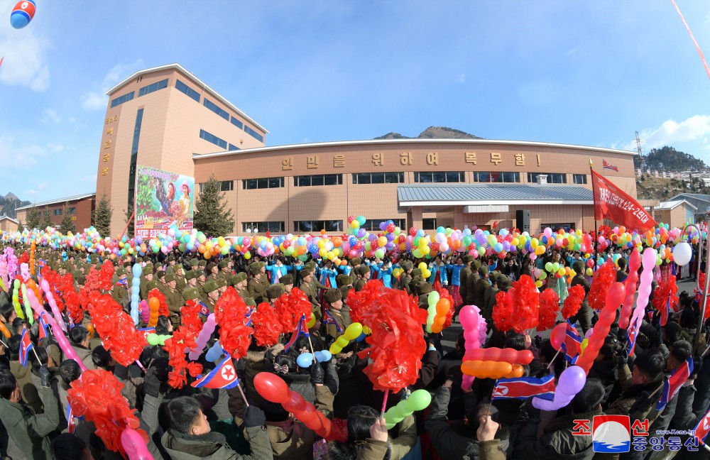 Regional-industry Factories Inaugurated in Tongsin County of DPRK