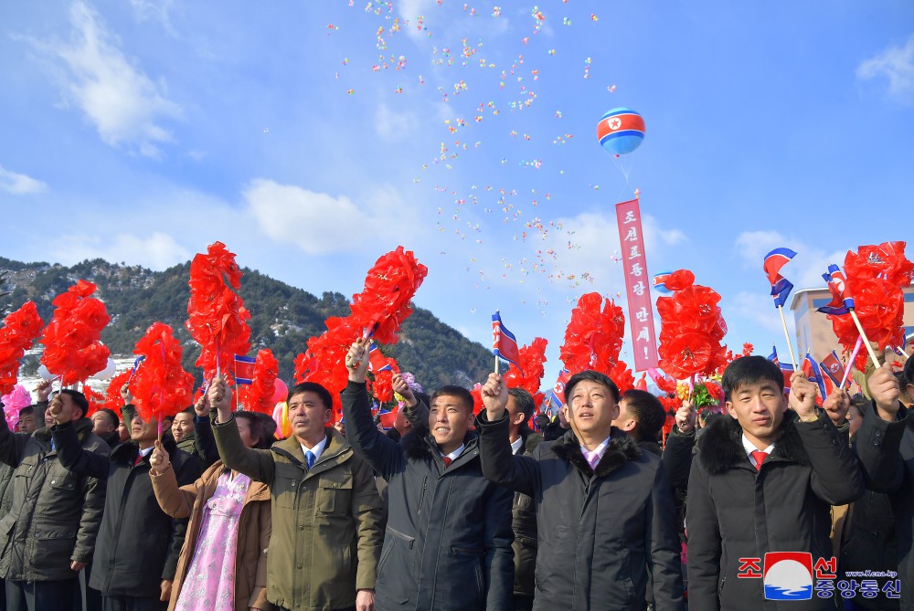 Regional-industry Factories Inaugurated in Tongsin County of DPRK