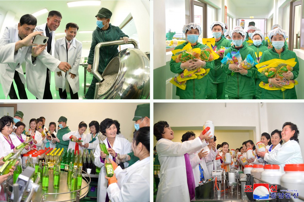 Regional-industry Factories Inaugurated in Tongsin County of DPRK