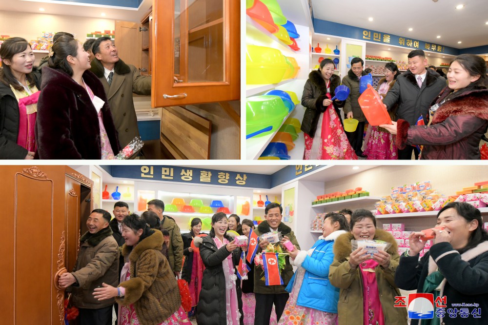 Regional-industry Factories Inaugurated in Tongsin County of DPRK