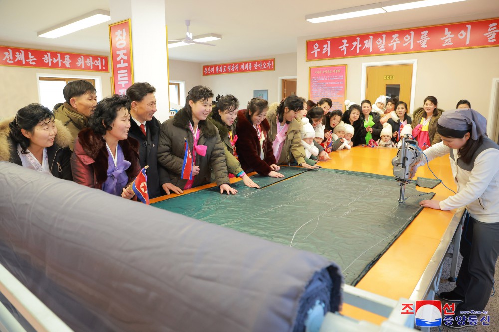 Regional-industry Factories Inaugurated in Tongsin County of DPRK