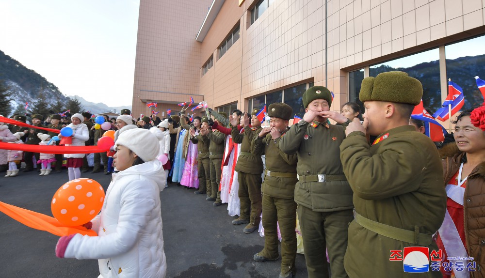 Regional-industry Factories Inaugurated in Tongsin County of DPRK