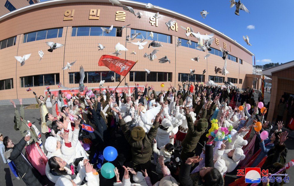 Regional-industry Factories Inaugurated in Tongsin County of DPRK