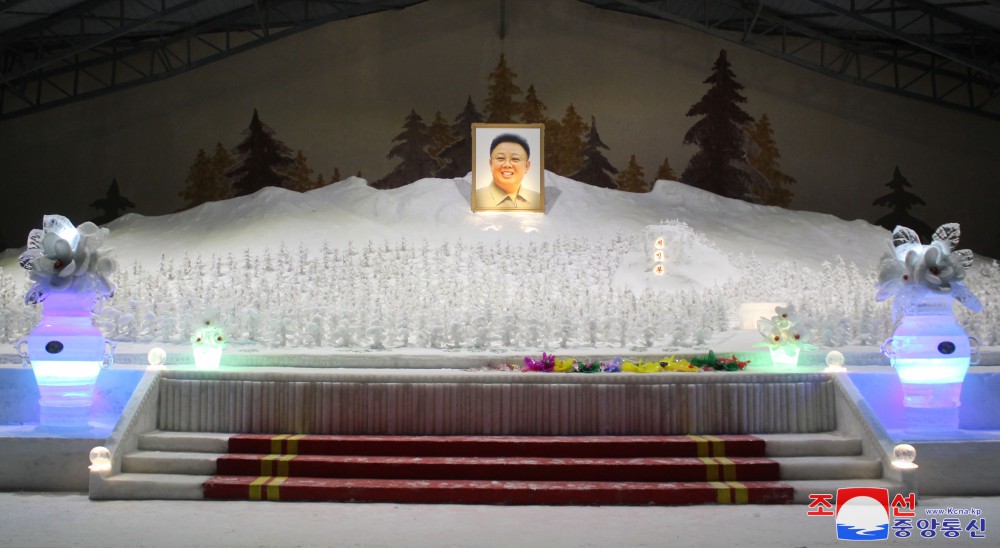 Ice Sculpture Festival Goes on in DPRK